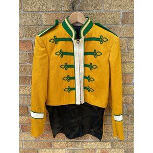 Vintage 70s Sol Frank Wool SAMPLE Marching Band Jacket Uniform Cavalry Coat 38R